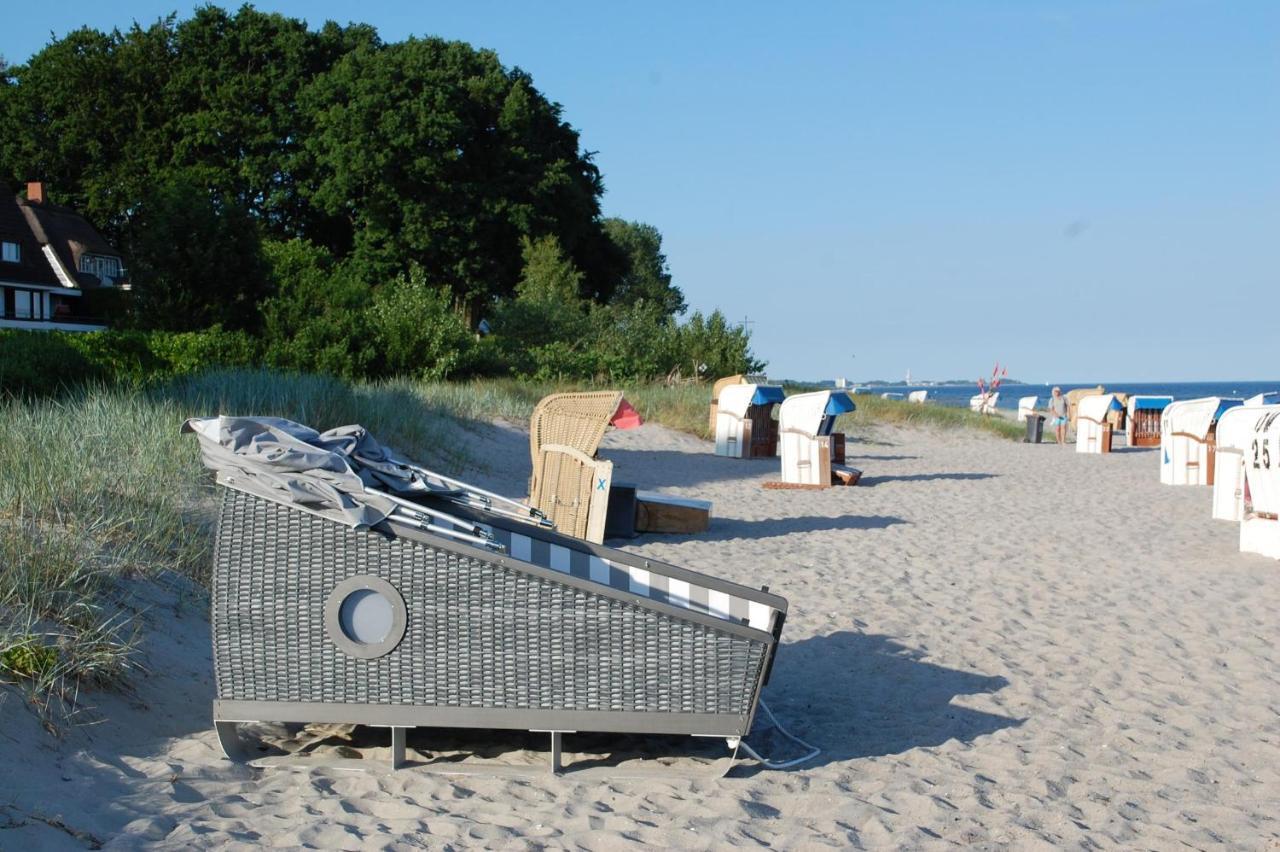 Schlafstrandkorb Nr. 1 Sierksdorf Exteriör bild